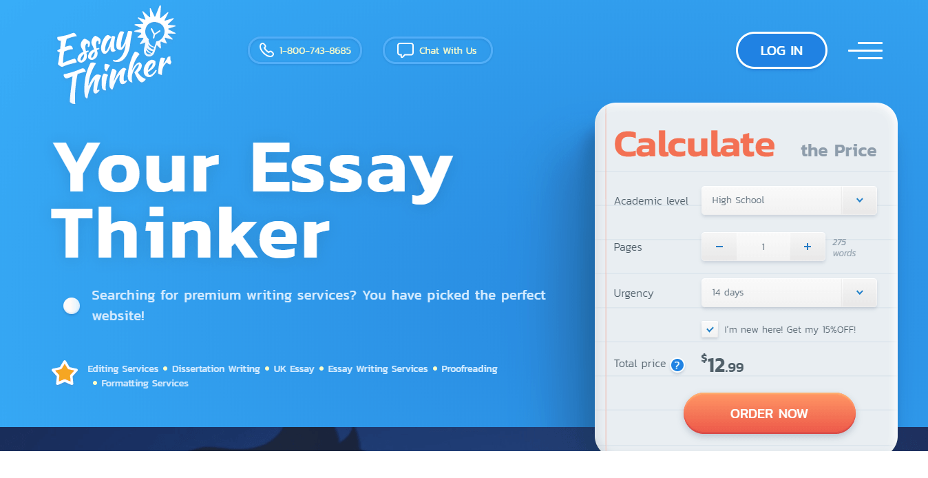 EssayThinker.com Review Logo