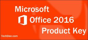 ms office 16 activation key