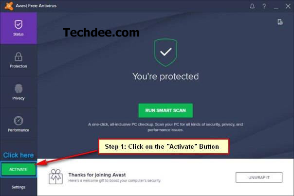 avast security free activation code for mac
