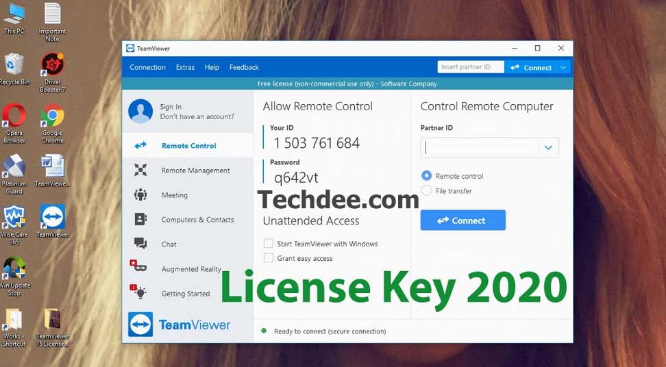 teamviewer cost for 1 license
